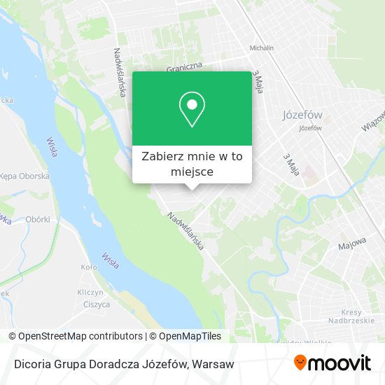 Mapa Dicoria Grupa Doradcza Józefów