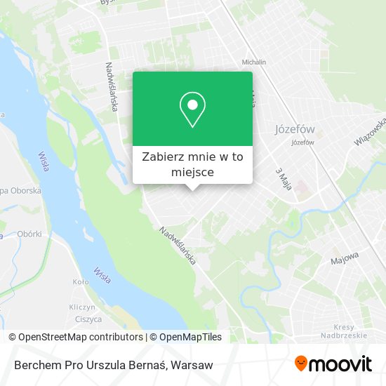 Mapa Berchem Pro Urszula Bernaś