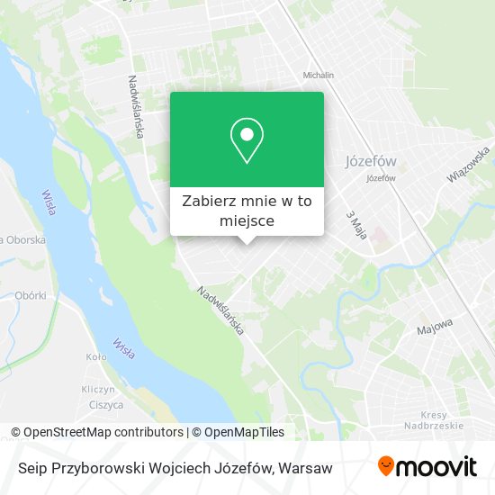 Mapa Seip Przyborowski Wojciech Józefów