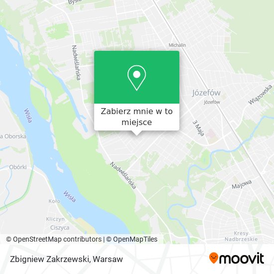 Mapa Zbigniew Zakrzewski