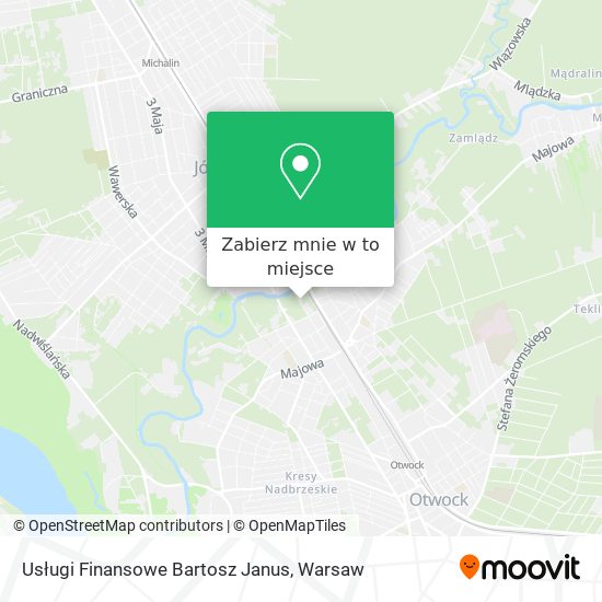 Mapa Usługi Finansowe Bartosz Janus