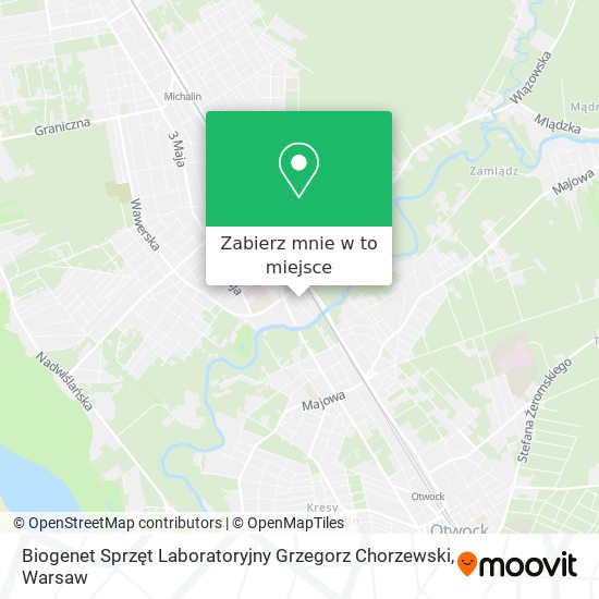 Mapa Biogenet Sprzęt Laboratoryjny Grzegorz Chorzewski