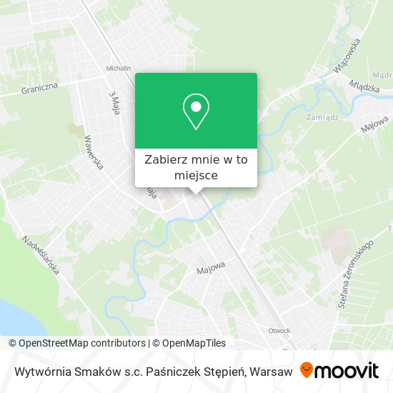 Mapa Wytwórnia Smaków s.c. Paśniczek Stępień