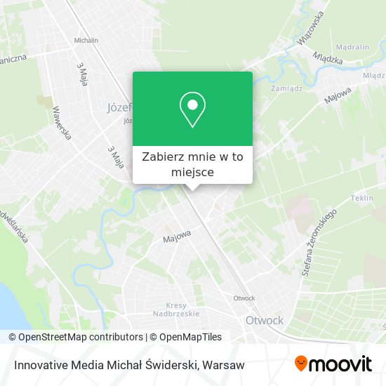 Mapa Innovative Media Michał Świderski