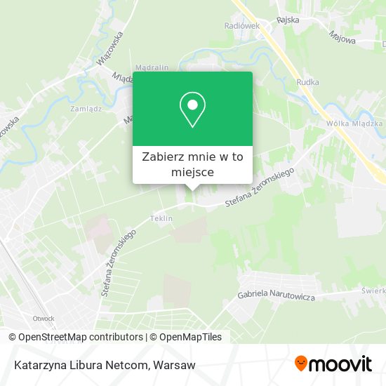 Mapa Katarzyna Libura Netcom