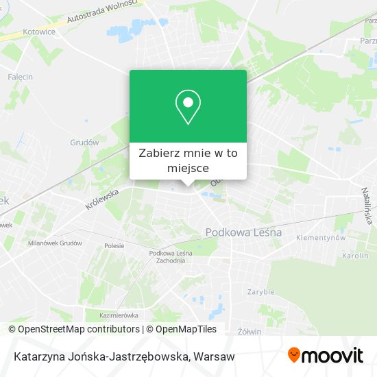 Mapa Katarzyna Jońska-Jastrzębowska