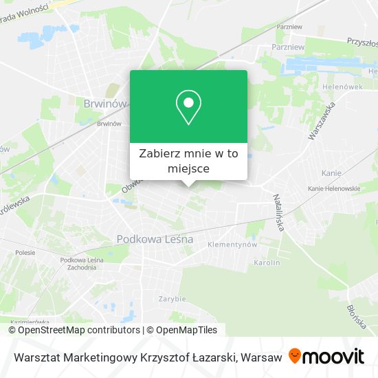 Mapa Warsztat Marketingowy Krzysztof Łazarski