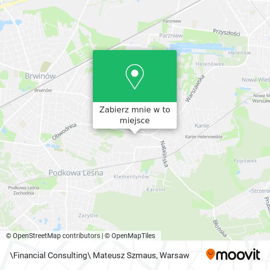 Mapa \Financial Consulting\ Mateusz Szmaus