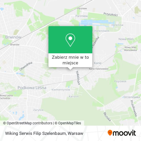 Mapa Wiking Serwis Filip Szelenbaum