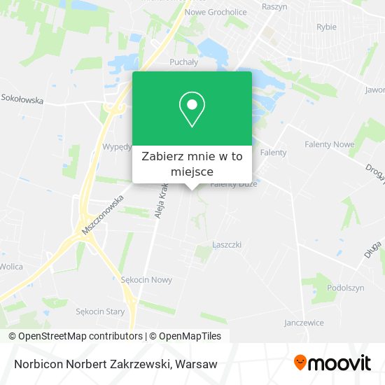 Mapa Norbicon Norbert Zakrzewski