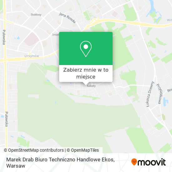 Mapa Marek Drab Biuro Techniczno Handlowe Ekos