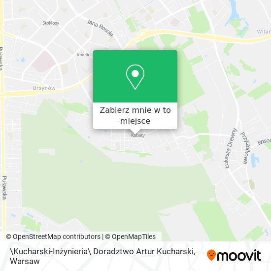 Mapa \Kucharski-Inżynieria\ Doradztwo Artur Kucharski