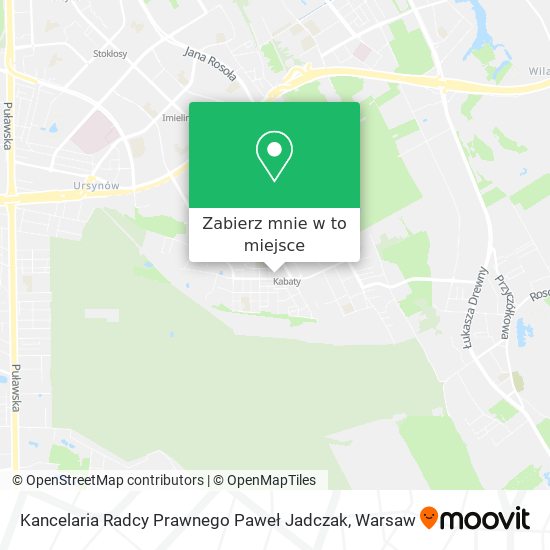 Mapa Kancelaria Radcy Prawnego Paweł Jadczak