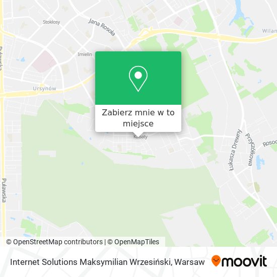 Mapa Internet Solutions Maksymilian Wrzesiński