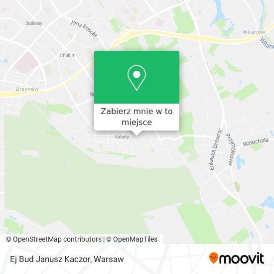 Mapa Ej Bud Janusz Kaczor