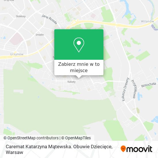 Mapa Caremat Katarzyna Mątewska. Obuwie Dziecięce