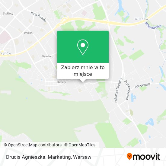 Mapa Drucis Agnieszka. Marketing