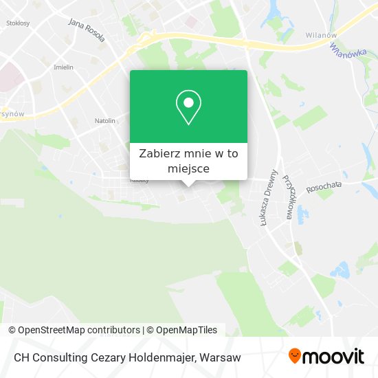 Mapa CH Consulting Cezary Holdenmajer