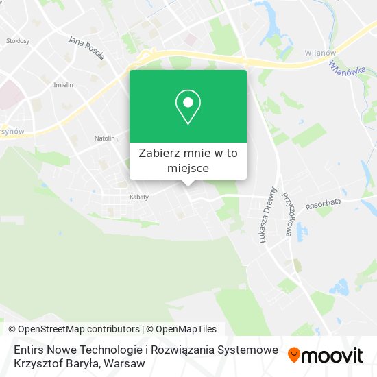 Mapa Entirs Nowe Technologie i Rozwiązania Systemowe Krzysztof Baryła