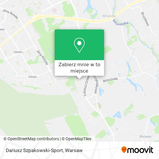 Mapa Dariusz Szpakowski-Sport