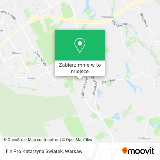 Mapa Fin Pro Katarzyna Świątek