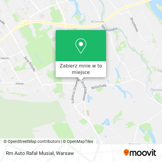 Mapa Rm Auto Rafał Musiał