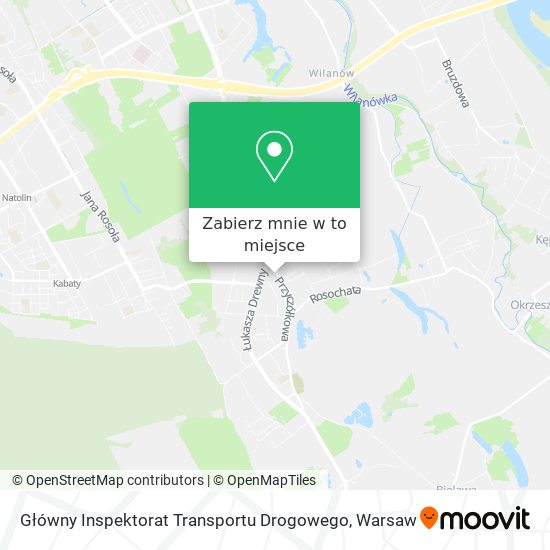 Mapa Główny Inspektorat Transportu Drogowego