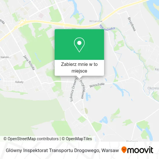 Mapa Główny Inspektorat Transportu Drogowego
