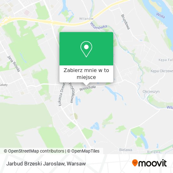 Mapa Jarbud Brzeski Jaroslaw