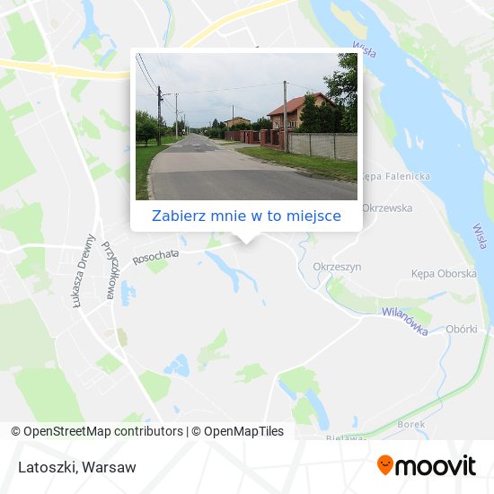 Mapa Latoszki