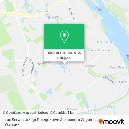 Mapa Lux Serwis Usługi Porządkowe Aleksandra Zagumna