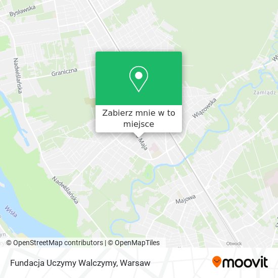 Mapa Fundacja Uczymy Walczymy