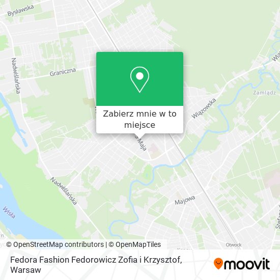 Mapa Fedora Fashion Fedorowicz Zofia i Krzysztof