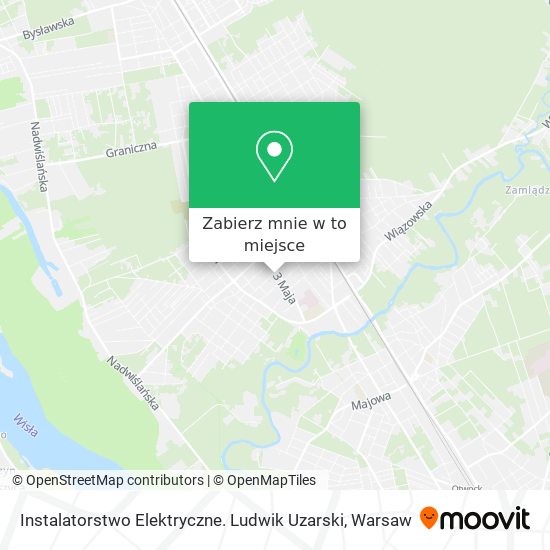 Mapa Instalatorstwo Elektryczne. Ludwik Uzarski