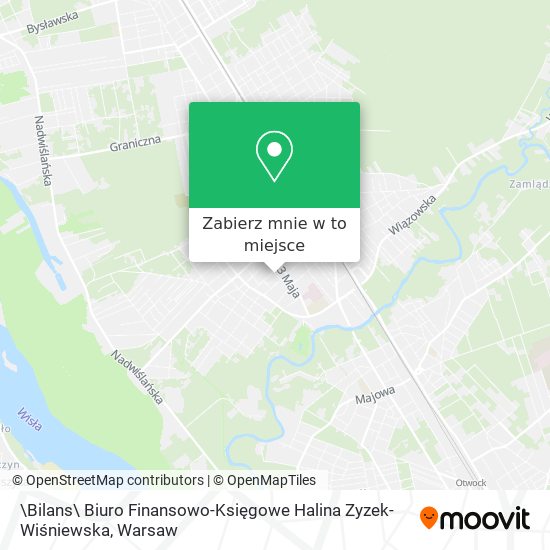 Mapa \Bilans\ Biuro Finansowo-Księgowe Halina Zyzek-Wiśniewska