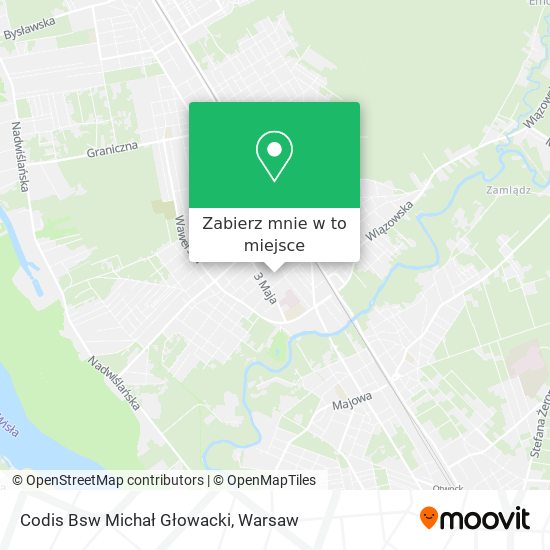 Mapa Codis Bsw Michał Głowacki