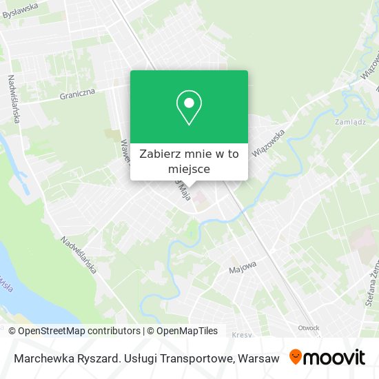 Mapa Marchewka Ryszard. Usługi Transportowe