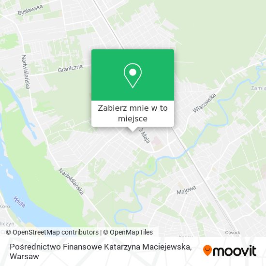 Mapa Pośrednictwo Finansowe Katarzyna Maciejewska