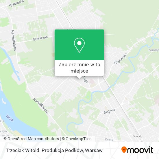 Mapa Trzeciak Witold. Produkcja Podków