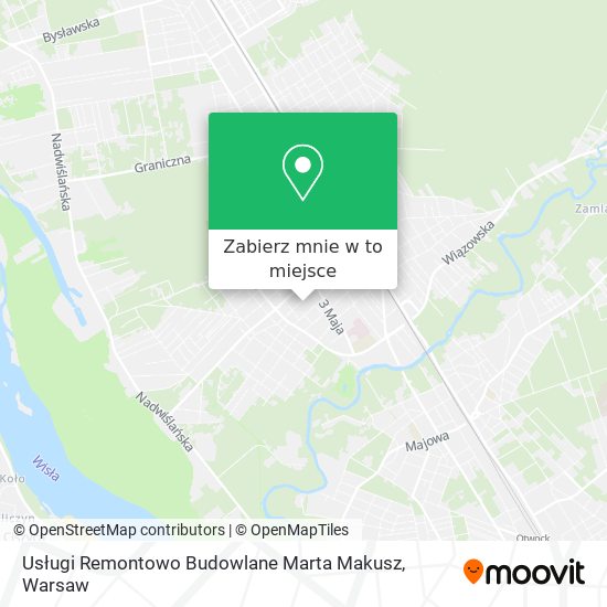 Mapa Usługi Remontowo Budowlane Marta Makusz