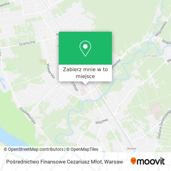 Mapa Pośrednictwo Finansowe Cezariusz Młot