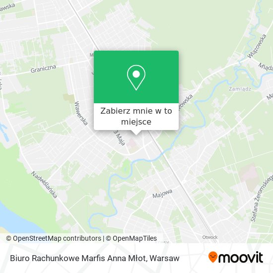 Mapa Biuro Rachunkowe Marfis Anna Młot