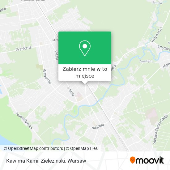 Mapa Kawima Kamil Zielezinski