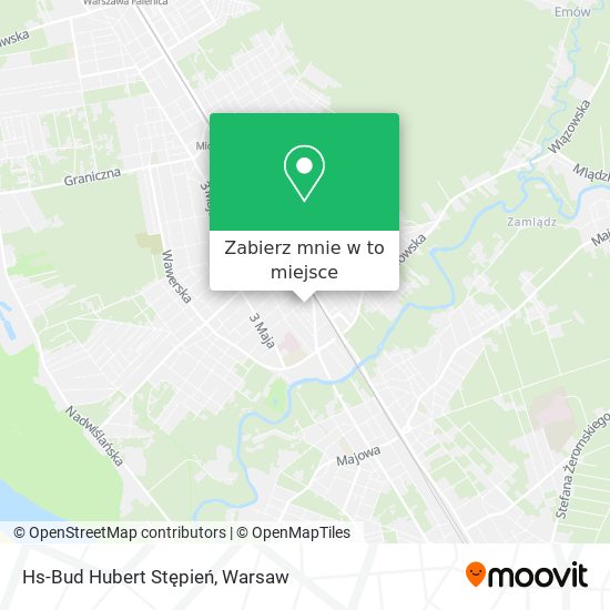 Mapa Hs-Bud Hubert Stępień