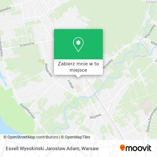 Mapa Essell Wysokiński Jarosław Adam