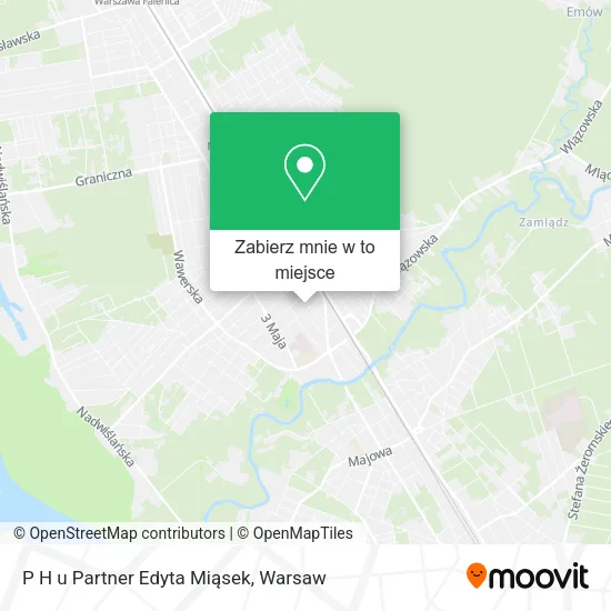 Mapa P H u Partner Edyta Miąsek