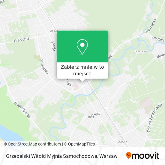 Mapa Grzebalski Witold Myjnia Samochodowa