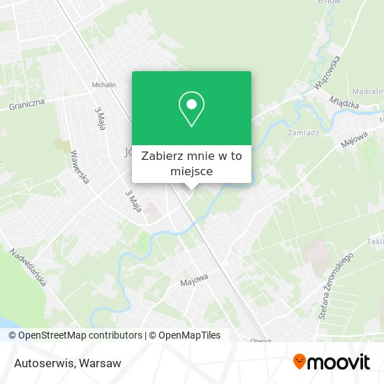 Mapa Autoserwis