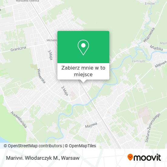 Mapa Marivvi. Włodarczyk M.