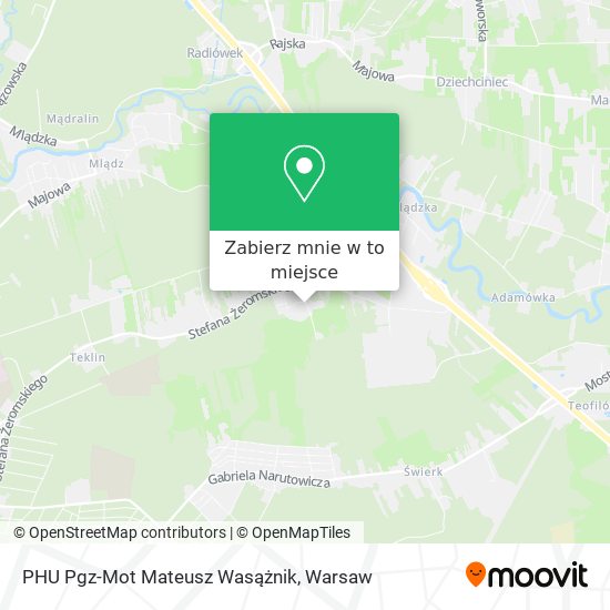 Mapa PHU Pgz-Mot Mateusz Wasążnik